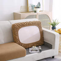 Sofa Cushion Cover – Jacquard – Caramel