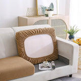Sofa Cushion Cover – Jacquard – Caramel