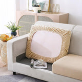 Sofa Cushion Cover – Jacquard – Bouclé Sand