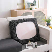 Sofa Cushion Cover – Jacquard – Charcoal