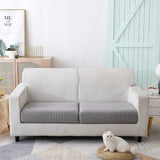 Sofa Cushion Cover – Jacquard – Pearl Grey