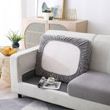 Sofa Cushion Cover – Jacquard – Pearl Grey