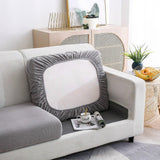 Sofa Cushion Cover – Jacquard – Pearl Grey