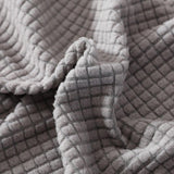 Sofa Cushion Cover – Jacquard – Pearl Grey