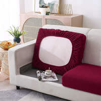 Sofa Cushion Cover – Jacquard – Bordeaux