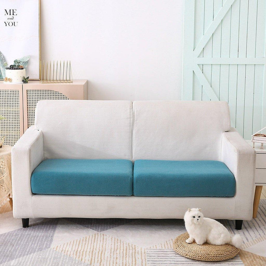Sofa Cushion Cover – Jacquard – Sky Mist