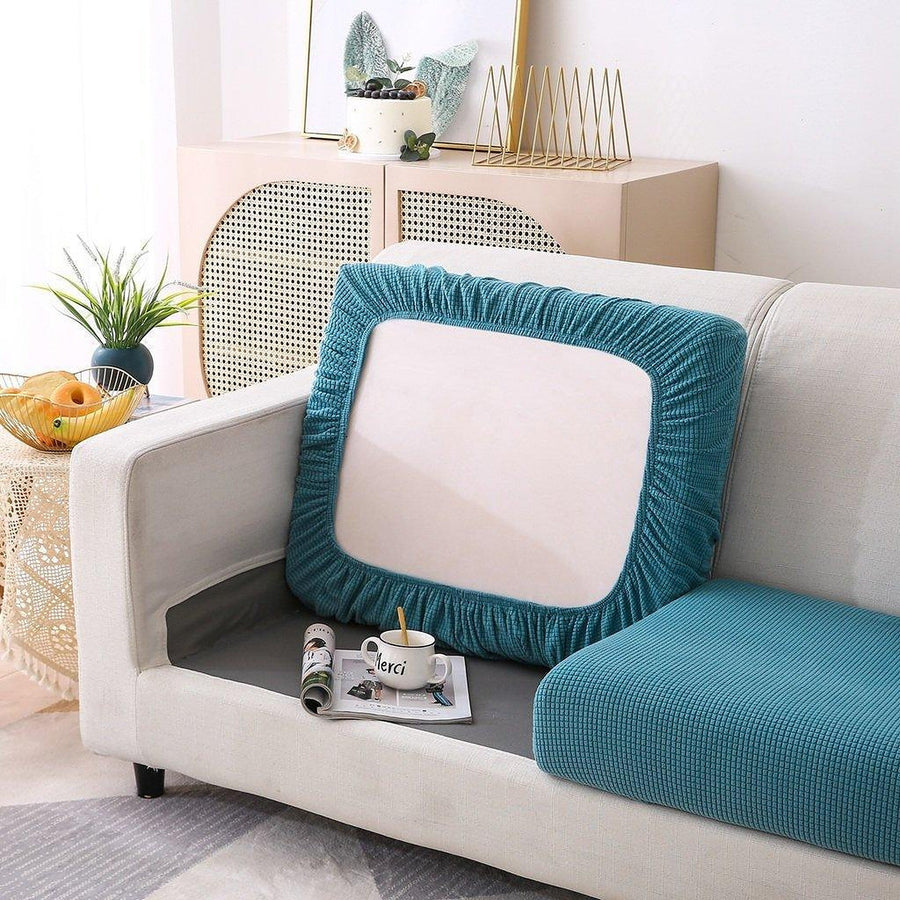 Sofa Cushion Cover – Jacquard – Sky Mist