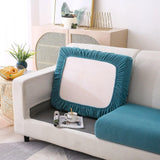 Sofa Cushion Cover – Jacquard – Sky Mist