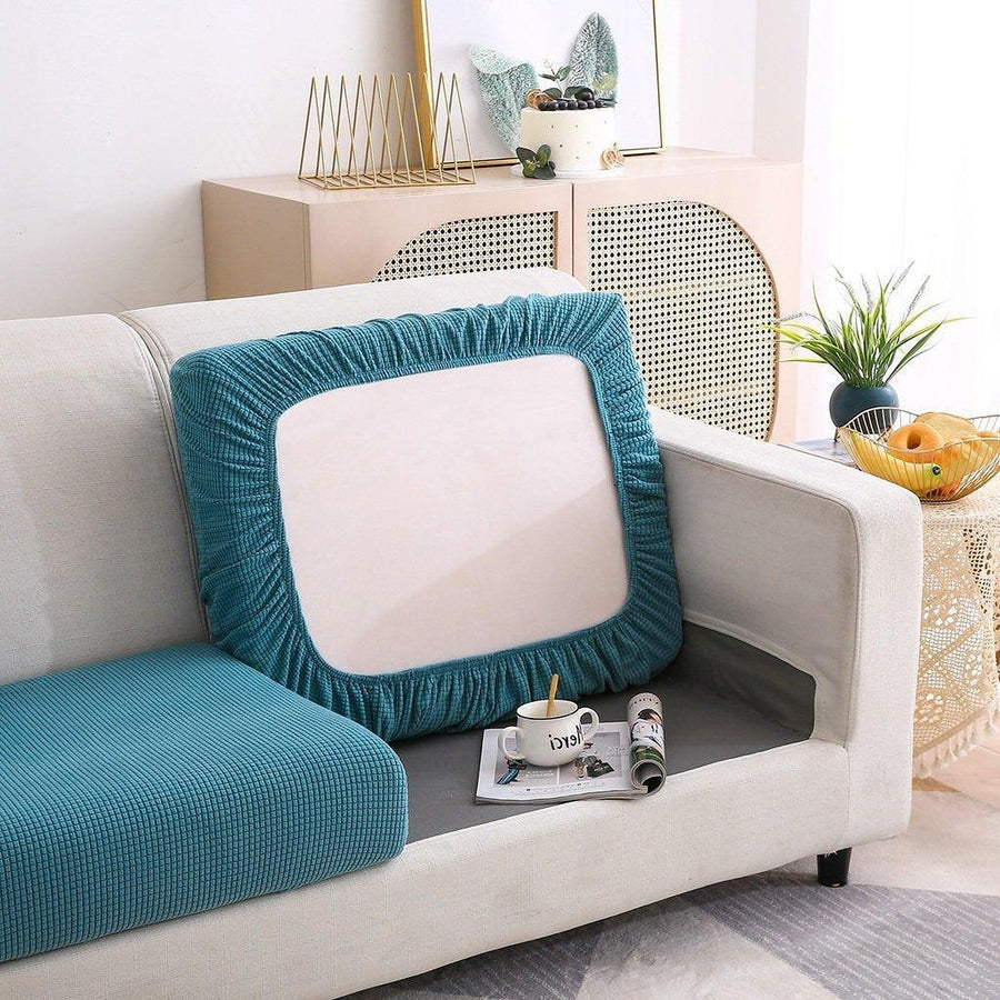 Sofa Cushion Cover – Jacquard – Sky Mist