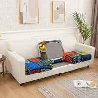Sofa Cushion Cover – Patchwork Print – Multicolor