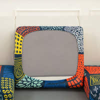 Sofa Cushion Cover – Patchwork Print – Multicolor