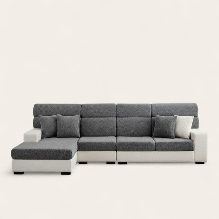Sofa Cushion Cover – Plain Stretch – Charcoal