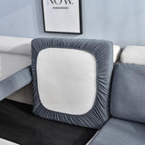 Sofa Cushion Cover – Plain Stretch Compact – Charcoal