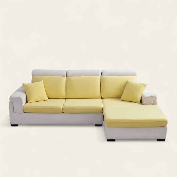 Sofa Cushion Cover – Plain Stretch Compact – Honey