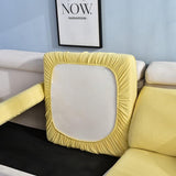Sofa Cushion Cover – Plain Stretch Compact – Honey