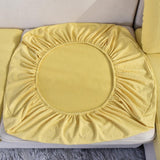 Sofa Cushion Cover – Plain Stretch Compact – Honey