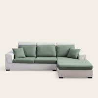 Sofa Cushion Cover – Plain Stretch Compact – Sage Mist