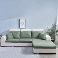 Sofa Cushion Cover – Plain Stretch Compact – Sage Mist
