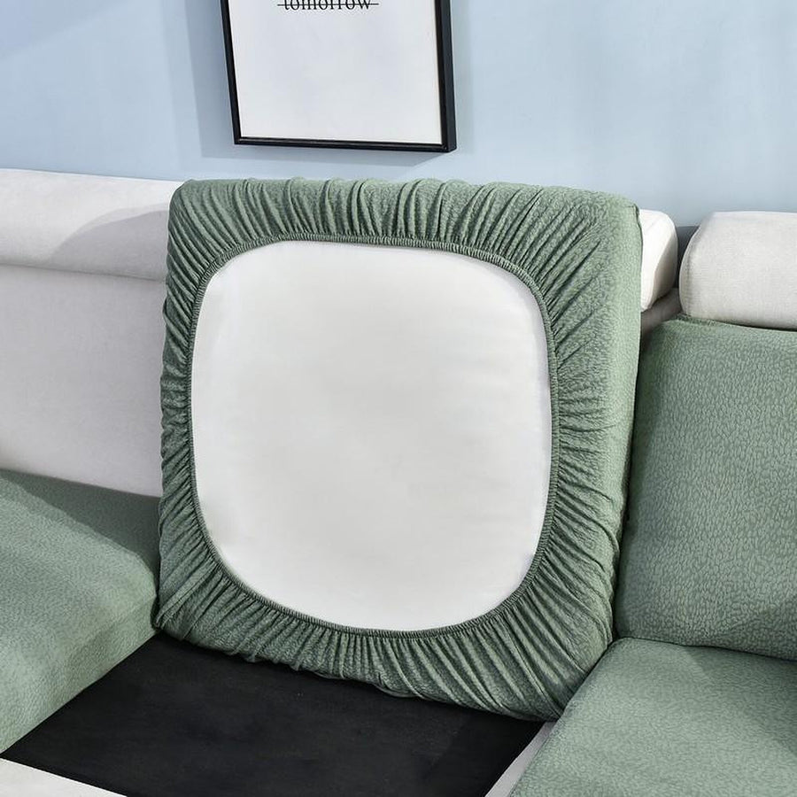Sofa Cushion Cover – Plain Stretch Compact – Sage Mist