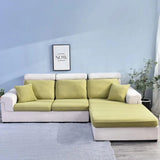 Sofa Cushion Cover – Plain Stretch – Lime Mist