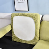 Sofa Cushion Cover – Plain Stretch – Lime Mist
