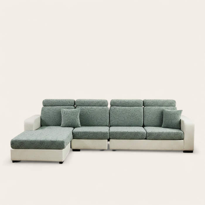 Sofa Cushion Cover – Plain Stretch – Sage Mist