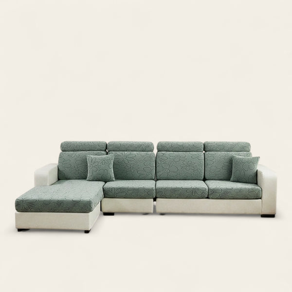 Sofa Cushion Cover – Plain Stretch – Sage Mist