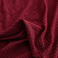 Sofa Cushion Cover – Plain Stretch Sectional – Bordeaux