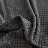 Sofa Cushion Cover – Plain Stretch Sectional – Charcoal