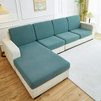 Sofa Cushion Cover – Plain Stretch Sectional – Forest