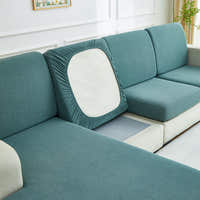 Sofa Cushion Cover – Plain Stretch Sectional – Forest