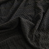 Sofa Cushion Cover – Plain Stretch Sectional – Ink Black
