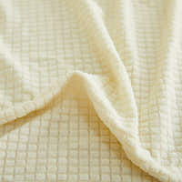Sofa Cushion Cover – Plain Stretch Sectional – Ivory Cream