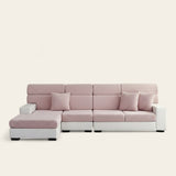 Sofa Cushion Cover – Plain Stretch – Soft Blush