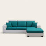 Sofa Cushion Cover – Plain Stretch – Teal