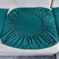 Sofa Cushion Cover – Plain Stretch – Teal