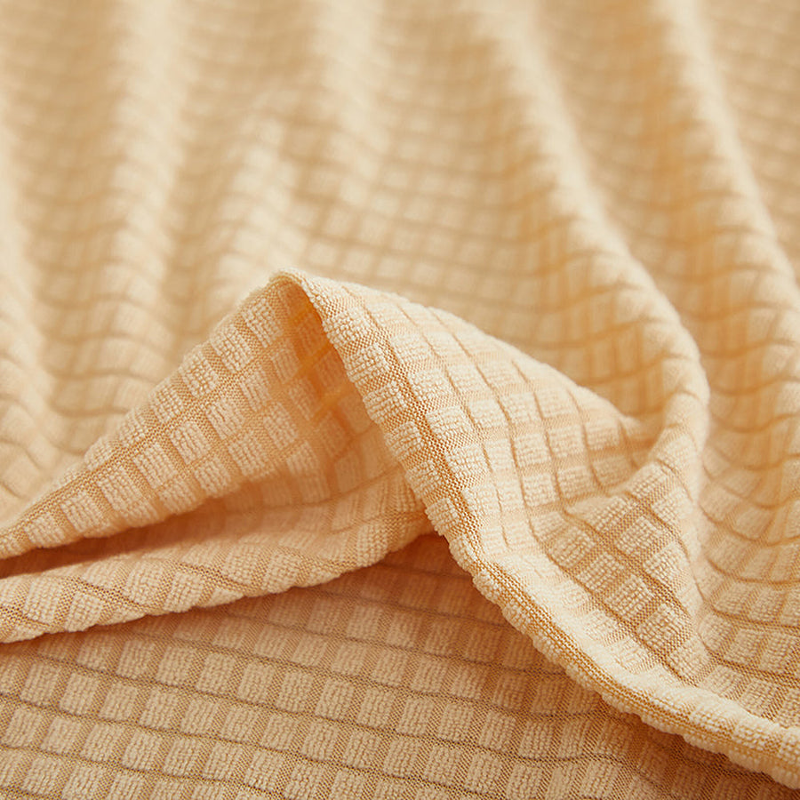 Sofa Cushion Cover – Plain Stretch Wide – Bouclé Sand