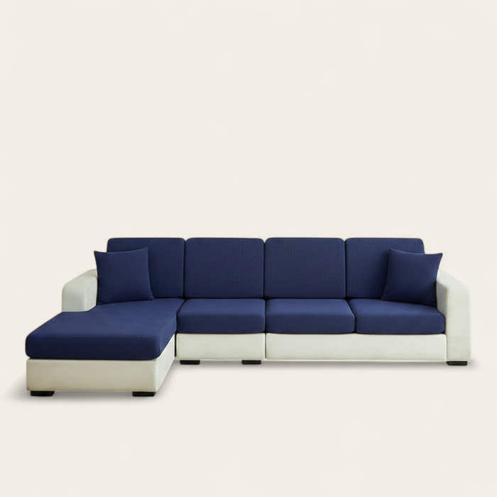 Sofa Cushion Cover – Plain Stretch Wide – Midnight Navy