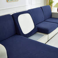 Sofa Cushion Cover – Plain Stretch Wide – Midnight Navy