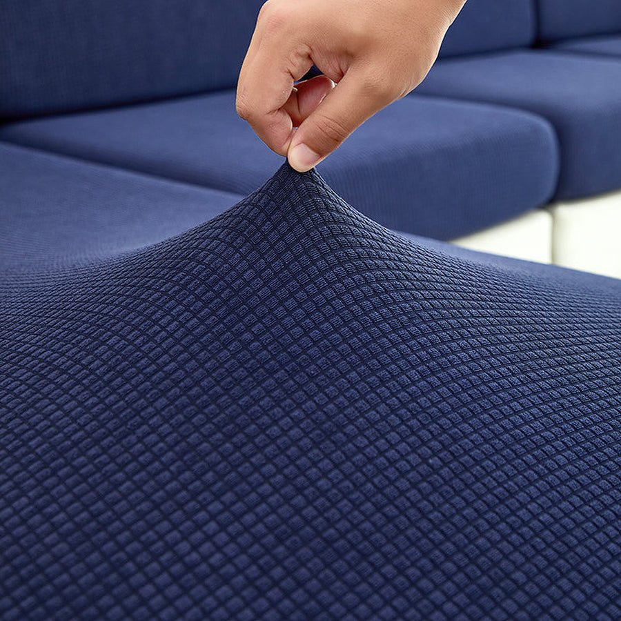 Sofa Cushion Cover – Plain Stretch Wide – Midnight Navy