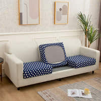 Sofa Cushion Cover – Polka Dot – Midnight Navy