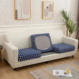 Sofa Cushion Cover – Polka Dot – Midnight Navy