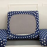 Sofa Cushion Cover – Polka Dot – Midnight Navy