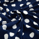 Sofa Cushion Cover – Polka Dot – Midnight Navy