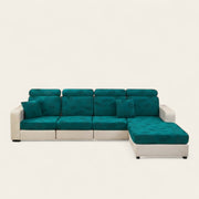 Sofa Cushion Cover – Velvet Plush – Forest