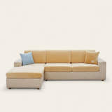 Sofa Cushion Cover – Velvet Plush – Honey