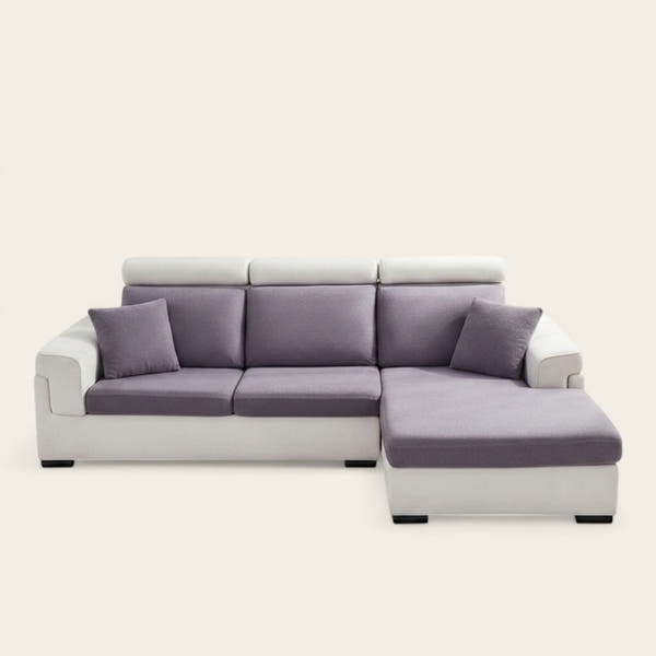 Sofa Cushion Cover – Velvet Plush – Lavender Mist