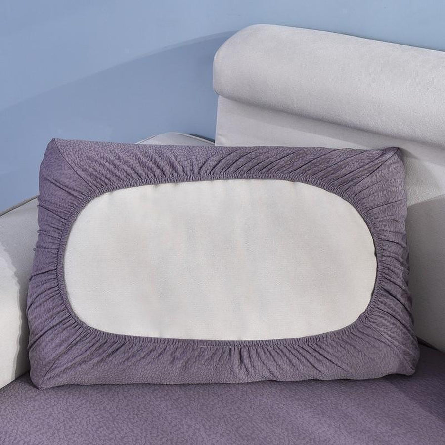 Sofa Cushion Cover – Velvet Plush – Lavender Mist