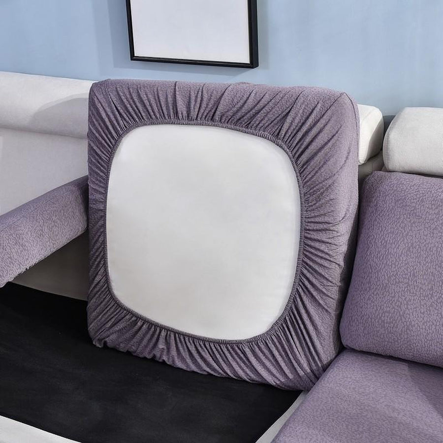 Sofa Cushion Cover – Velvet Plush – Lavender Mist