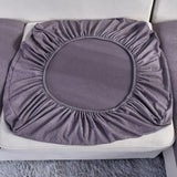 Sofa Cushion Cover – Velvet Plush – Lavender Mist